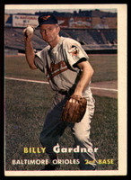 1957 Topps #17 Billy Gardner EX ID: 59812
