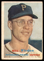 1957 Topps #110 Bill Virdon EX++ ID: 60326
