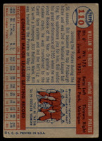1957 Topps #110 Bill Virdon EX++ ID: 60326