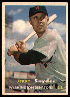 1957 Topps #22 Jerry Snyder UER EX ID: 59835