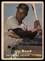 1957 Topps #26 Bob Boyd UER EX ID: 59856