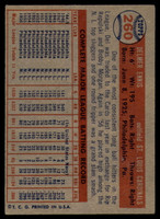 1957 Topps #260 Del Ennis EX++  ID: 84954