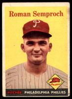 1958 Topps #474 Ray Semproch EX RC Rookie ID: 65049