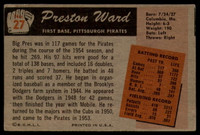 1955 Bowman #27 Preston Ward VG  ID: 84786