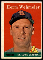 1958 Topps #248 Herm Wehmeier EX ID: 63817