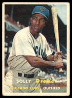 1957 Topps #159 Solly Drake EX RC Rookie ID: 60783