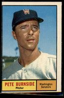 1961 Topps #507 Pete Burnside EX