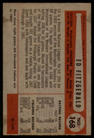 1954 Bowman #168 Ed Fitz Gerald VG/EX ID: 56214