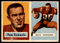 1957 Topps #110 Tom Runnels DP EX RC Rookie