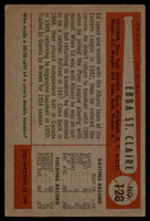 1954 Bowman #128 Ebba St. Claire VG