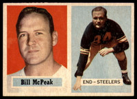 1957 Topps #51 Bill McPeak NM ID: 81343