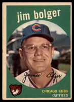 1959 Topps #29 Jim Bolger EX++ ID: 65600
