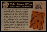 1955 Bowman #211 Sonny Dixon VG Very Good RC Rookie