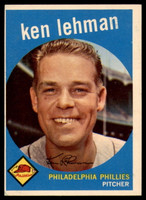 1959 Topps #31 Ken Lehman UER EX++ ID: 65618