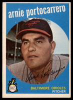 1959 Topps #98 Arnie Portocarrero EX++ ID: 66191
