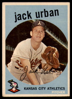1959 Topps #18 Jack Urban EX++ ID: 65514