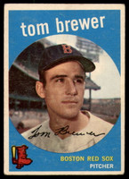 1959 Topps #55 Tom Brewer EX ID: 65795