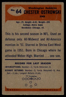 1955 Bowman #64 Chet Ostrowski EX++ ID: 70688