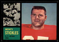 1962 Topps #155 Monty Stickles EX/NM  ID: 83758