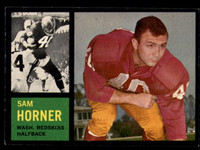 1962 Topps #167 Sam Horner EX/NM  ID: 83769