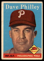 1958 Topps #116 Dave Philley UER VG/EX ID: 63040