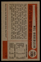 1954 Bowman #120 Mel Hoderlein VG RC Rookie ID: 54091