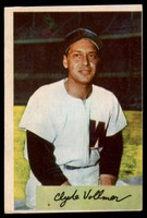 1954 Bowman #136 Clyde Vollmer VG ID: 54110