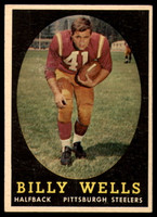 1958 Topps #49 Billy Wells UER EX/NM  ID: 81511