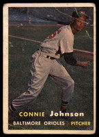 1957 Topps #43 Connie Johnson G/VG Good/Very Good 