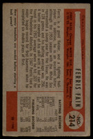 1954 Bowman #214 Ferris Fain G/VG