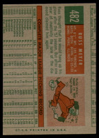 1959 Topps #482 Russ Meyer EX/NM ID: 69770
