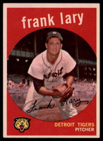 1959 Topps #393 Frank Lary UER EX/NM ID: 68808