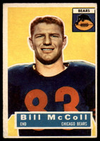 1956 Topps #83 Bill McColl VG/EX