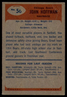 1955 Bowman #56 John Hoffman EX++ ID: 70610
