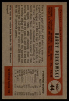 1954 Bowman #44 Harry Perkowski VG
