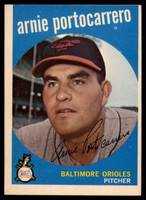 1959 Topps #98 Arnie Portocarrero EX  ID: 86507