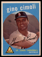 1959 Topps #418 Gino Cimoli EX/NM ID: 69118