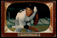 1955 Bowman #77 Jim McDonald VG RC Rookie ID: 57342