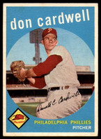 1959 Topps #314 Don Cardwell EX++ ID: 68097