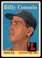 1958 Topps #148 Billy Consolo UER VG ID: 63235