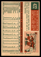 1959 Topps #422 Hobie Landrith EX++ ID: 69154