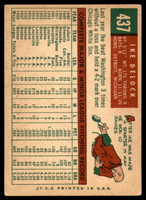 1959 Topps #437 Ike Delock EX++ ID: 69423
