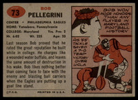1957 Topps #73 Bob Pellegrini EX++ ID: 72496
