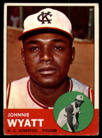 1963 Topps #376 John Wyatt EX Excellent RC Rookie