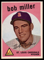 1959 Topps #379 Bob Miller EX++ ID: 68671