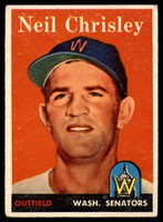 1958 Topps #303 Neil Chrisley UER VG ID: 64071