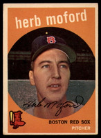 1959 Topps #91 Herb Moford VG/EX RC Rookie ID: 66126