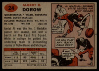 1957 Topps #24 Al Dorow EX++ ID: 72293