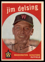 1959 Topps #386 Jim Delsing EX++ ID: 68739