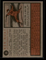 1962 Topps #68 Ken L. Hunt EX